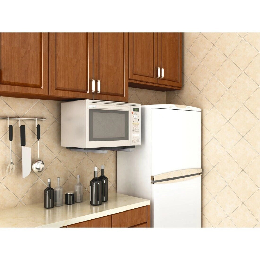 MENSOLE SUPPORTI A MURO PER FORNO MICROONDE MENSOLA STAFFE STAFFA SOSPESO CUCINA