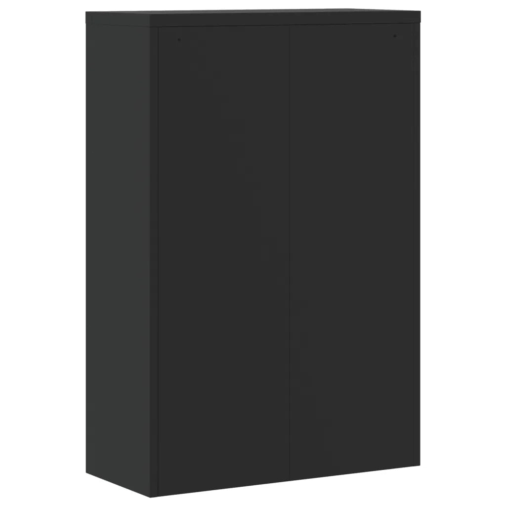 Armadio Classificatore Nero 90x40x180 cm in Acciaio 3188325