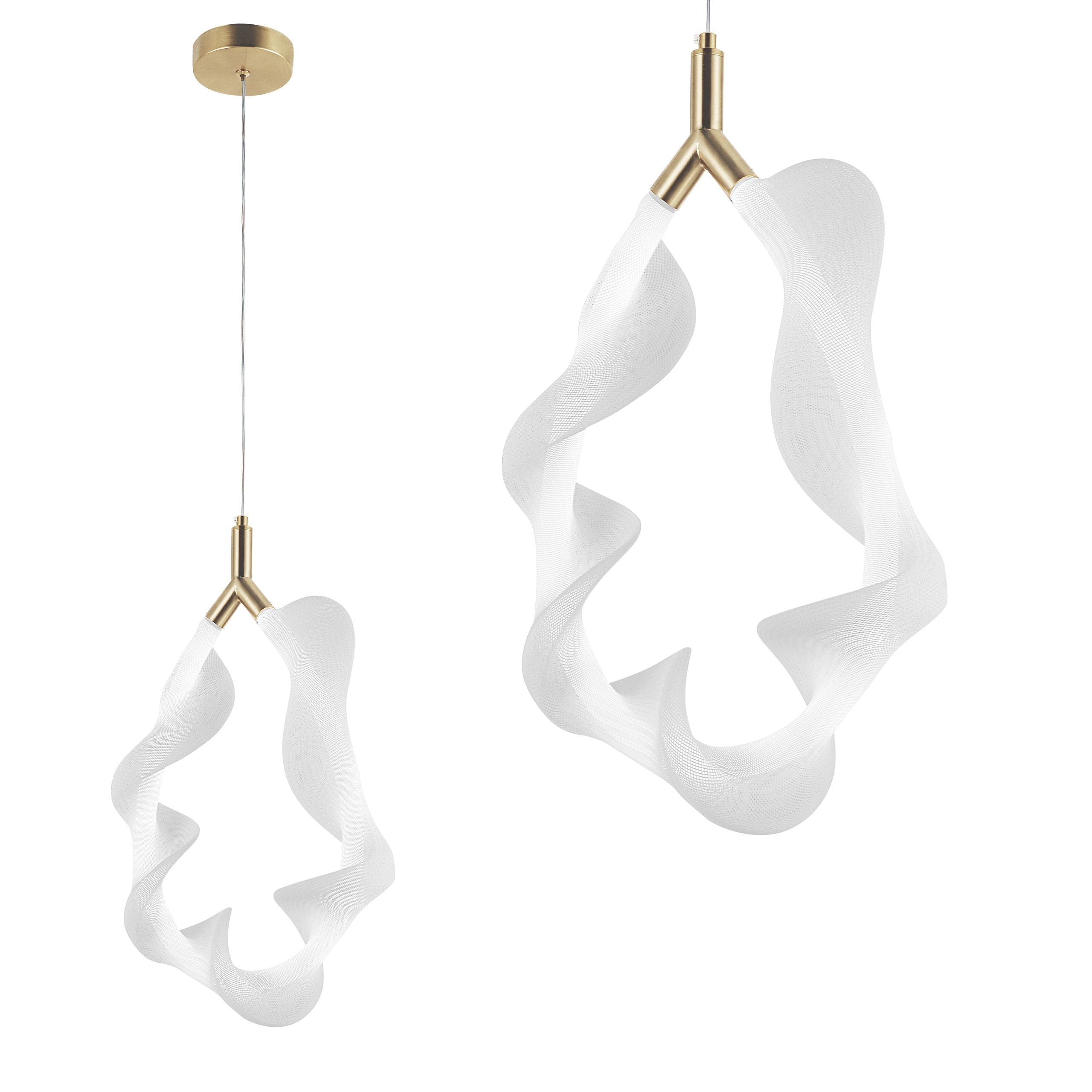 Lampada G013-1cp White/gold