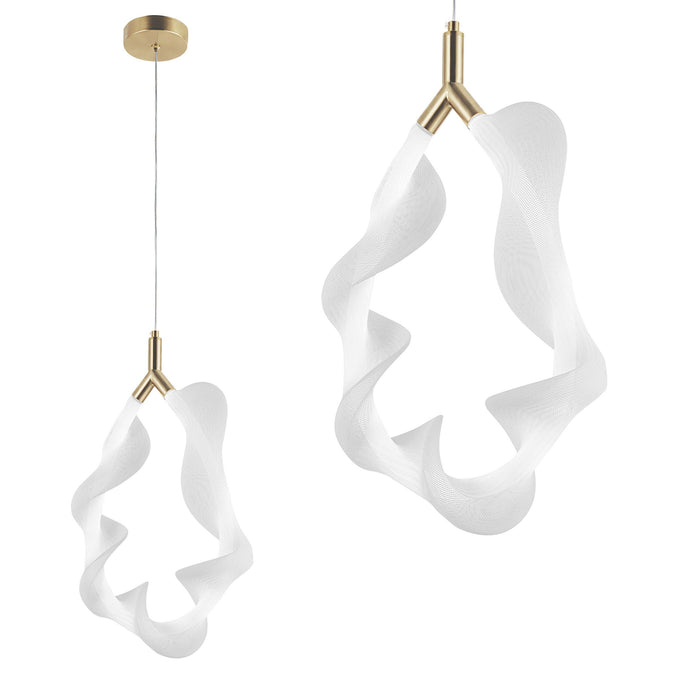 Lampada G013-1cp White/gold