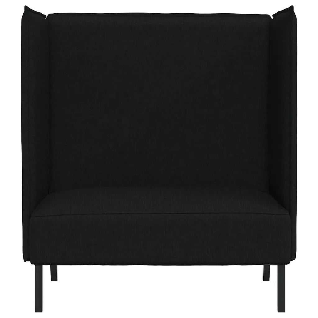 Divano alto 101cm Nero Tessuto 42010834