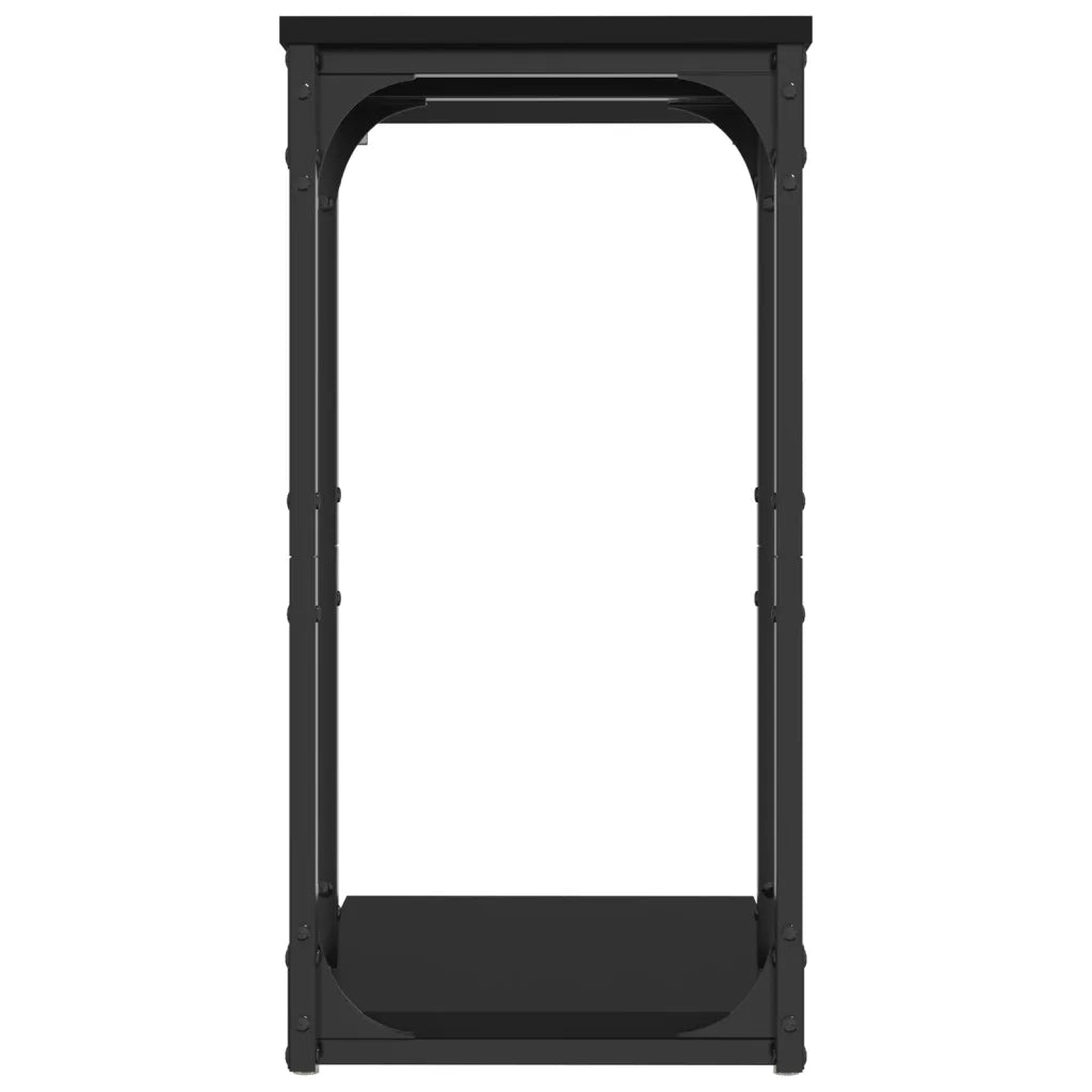 Tavolino Nero 40x30x60 cm in Legno Multistrato 825817