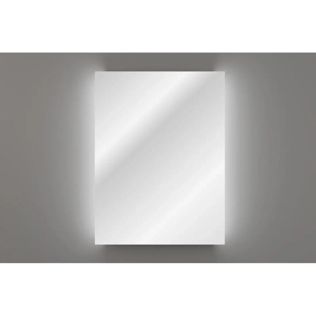 Specchio per bagno LED asimmetrico 103x74 cm design moderno