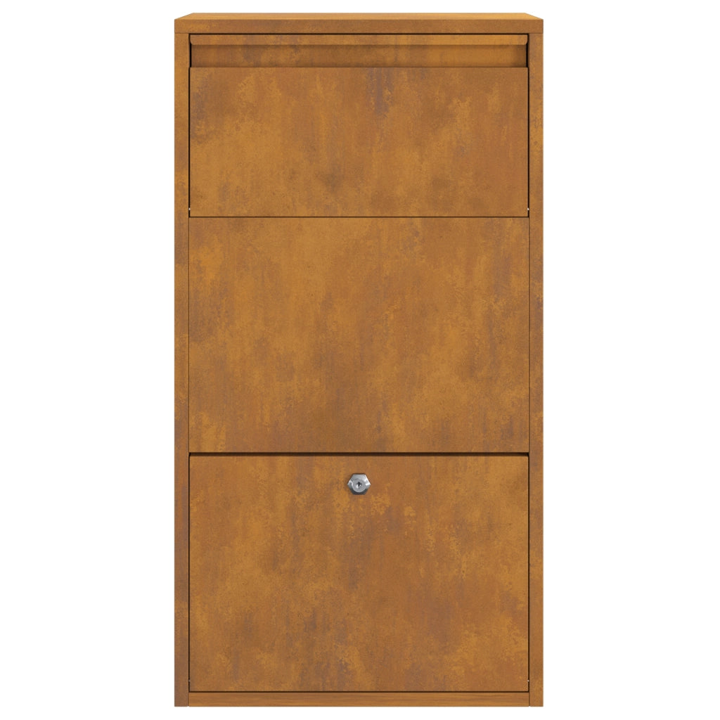 Cassetta Postale per Pacchi 44x22x82 cm Acciaio inossidabile