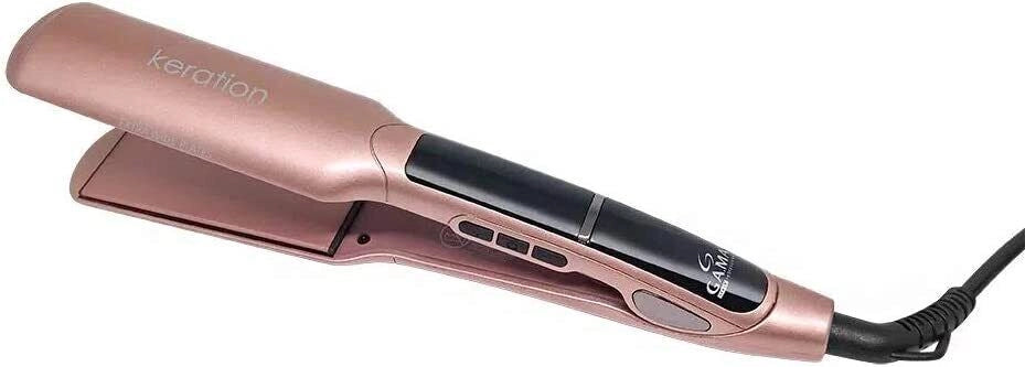GA.MA X-Wide Keration Piastra per capelli Caldo Rosa 185 m