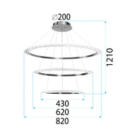 Lampada APP1609-3C Gold