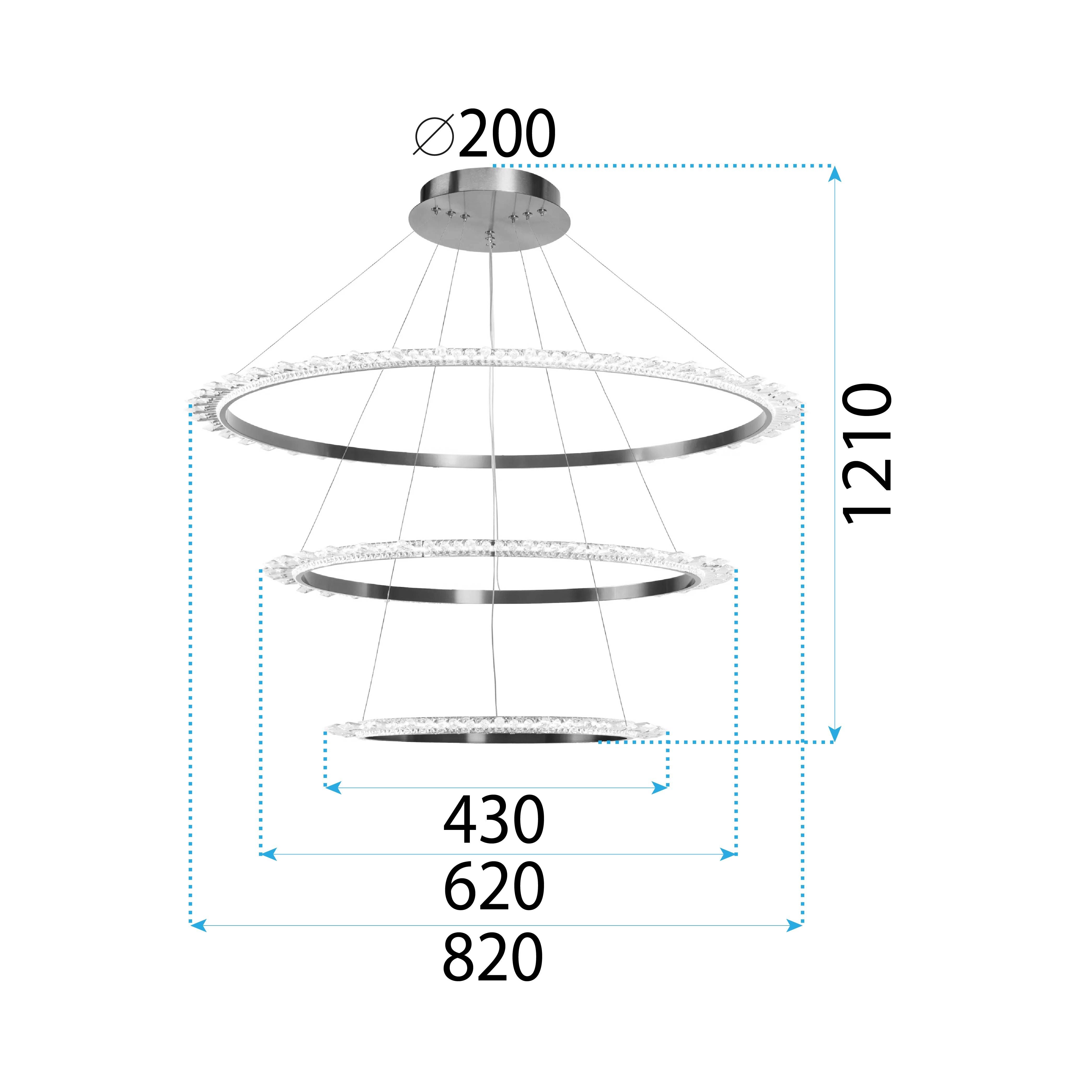 Lampada APP1609-3C Gold