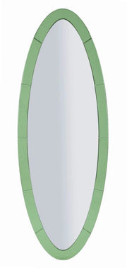 Specchio Da Muro Oslo Verde 55X2X150 Elegante E Raffinato