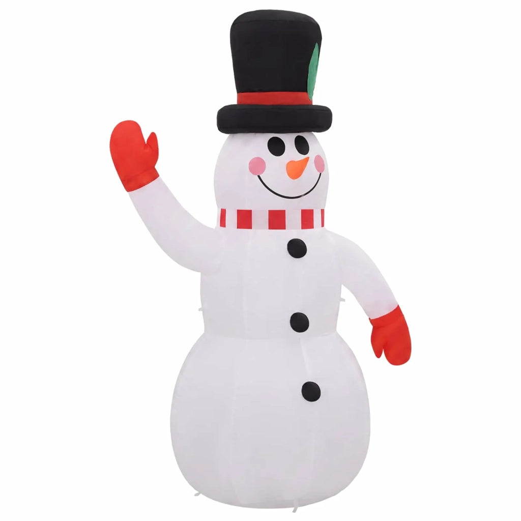 Pupazzo di Neve Gonfiabile con LED 300 cm 345369