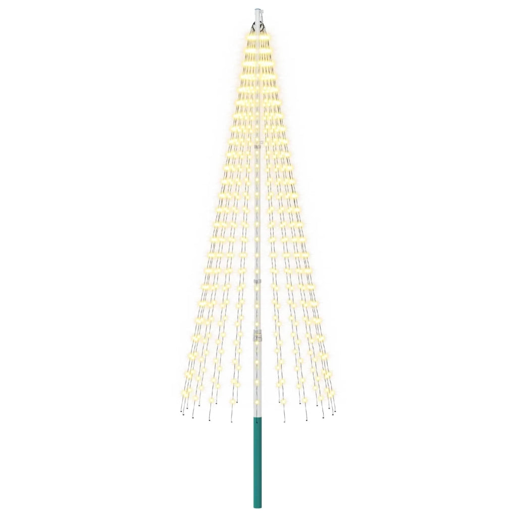 Luci per albero di Natale con picchetti e asta per bandiera 3468899