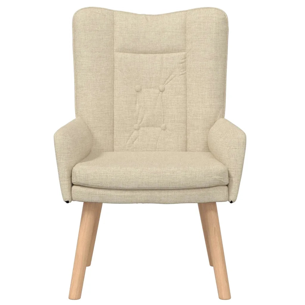poltrona Crema 63 x 67 x 94 cm Tessuto e compensato 42001831