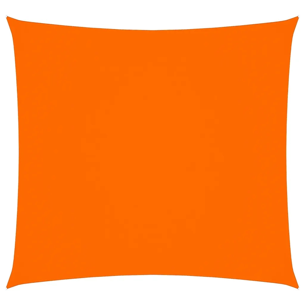 Vela Parasole | Telo Ombra | Vela da ombra in Tela Oxford Quadrata 3,6x3,6 m Arancione