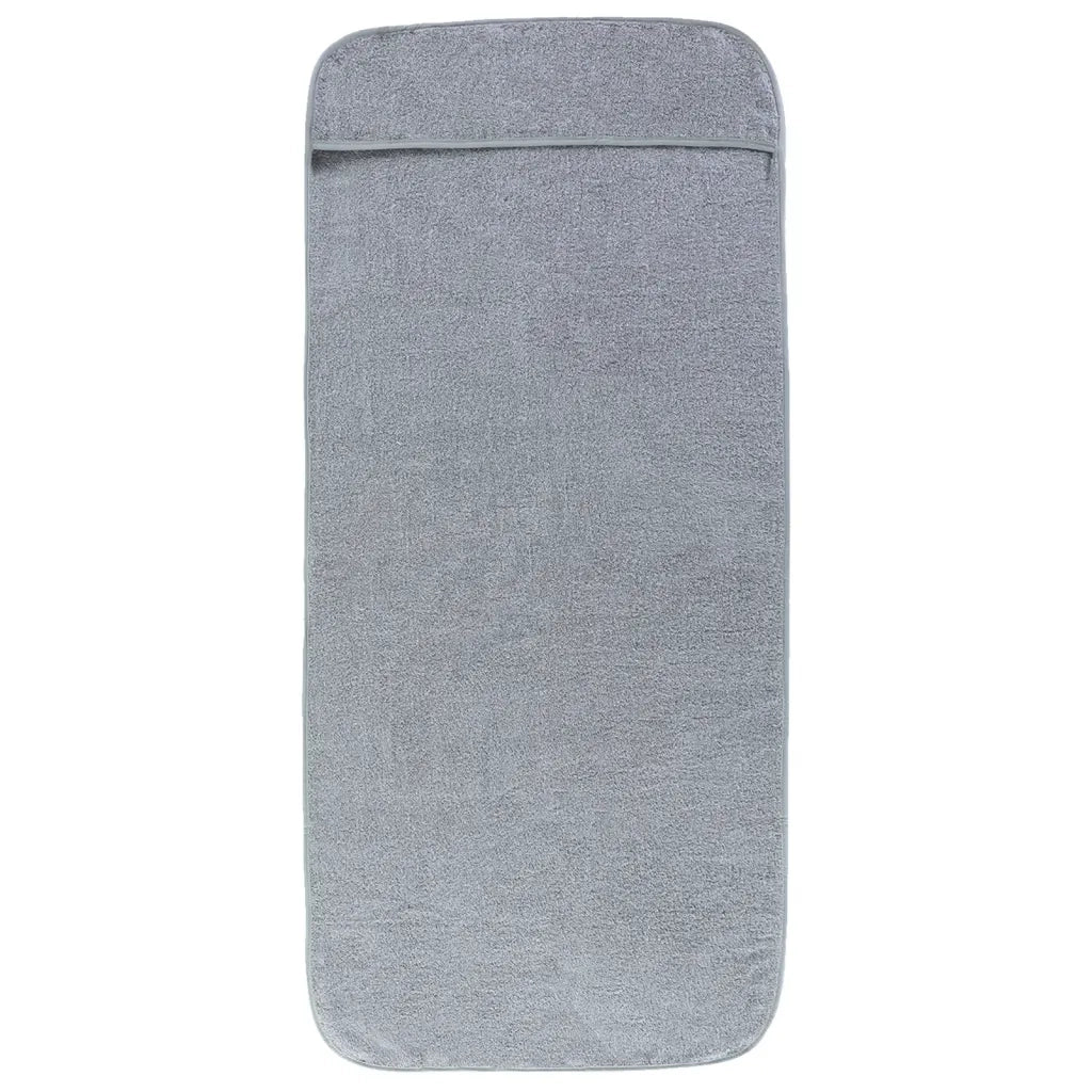 Asciugamani da Spiaggia 2 pz Grigi 60x135 cm Tessuto 400 GSM CFW1953738