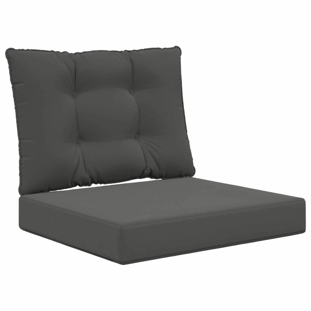 Cuscino per divano da esterno 2 pcs Antracite Poliestere