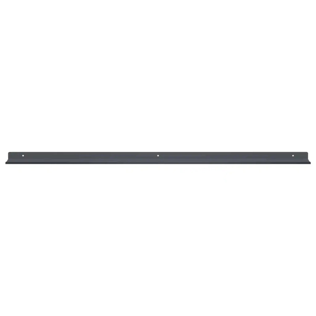 Mensola sospesa 2 pcs Antracite 100 x 9 x 2,5 cm Acciaio 8003988