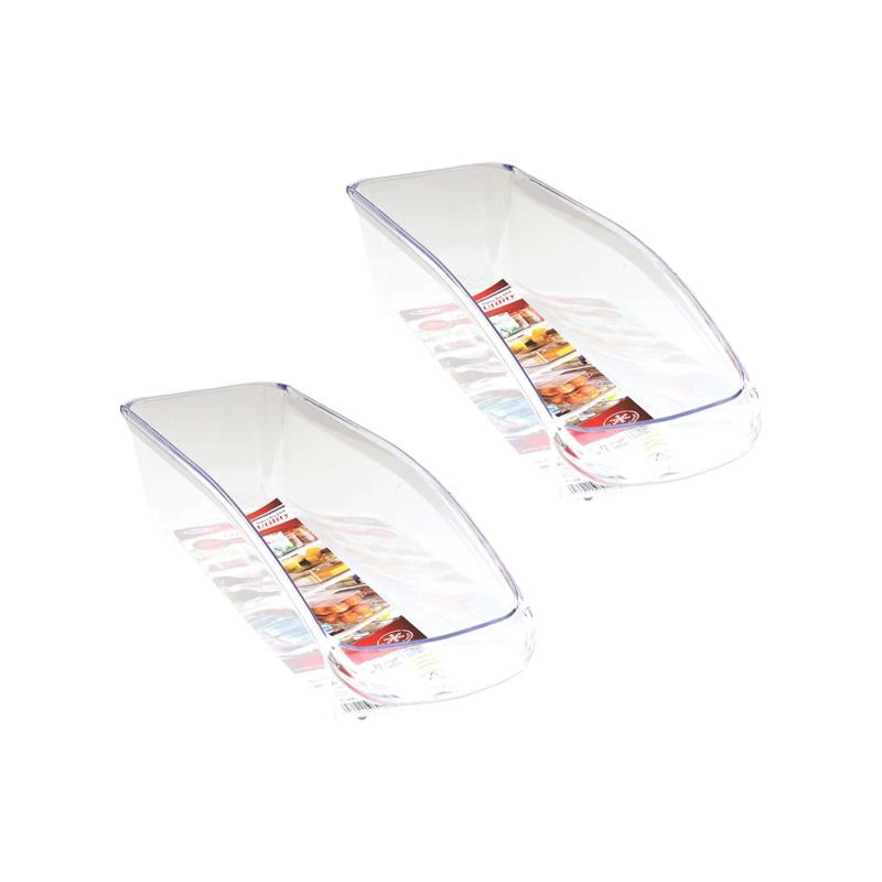 KIT SET 2 PZ MAURY'S VASCHETTA CONTENITORE PER FRIGORIFERO 32 X 10 X H8 CM
