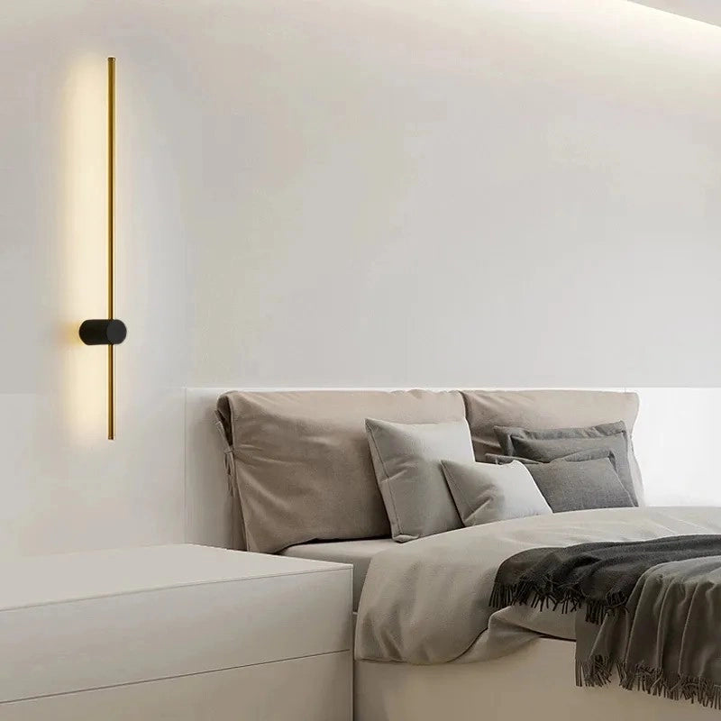 Applique Da Parete Led Lhj062-w Black Gold