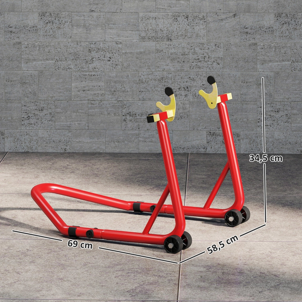 Cavalletto Moto ¨C zephmum ¨C Rosso Acciaio 544kg
