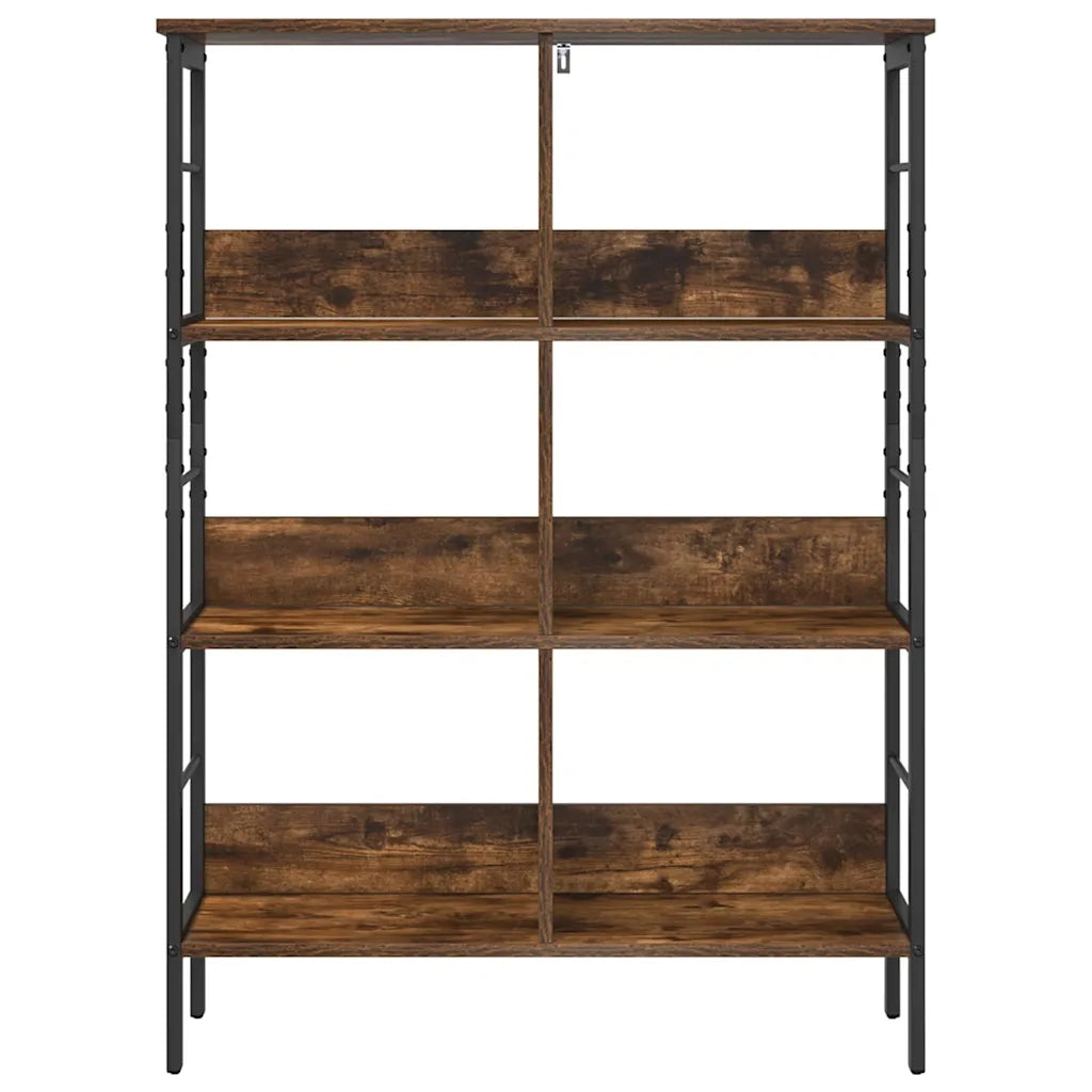 Libreria Rovere fumé 82 x 32 x 112 cm Legno multistrato