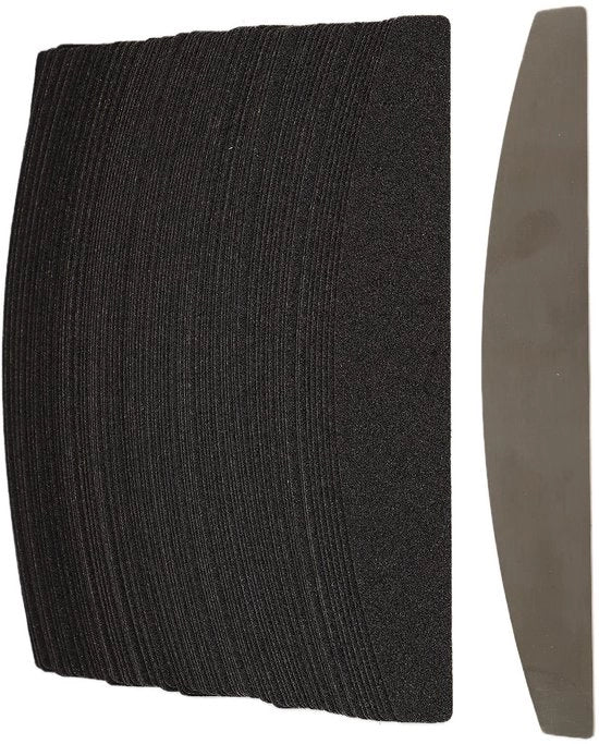 Set di viti a mezzaluna 100 pezzi - Hermetiche e riciclabili in acciaio inossidabile - Sicure e affidabili - Leggere e facili da utilizzare - viti a mezzaluna