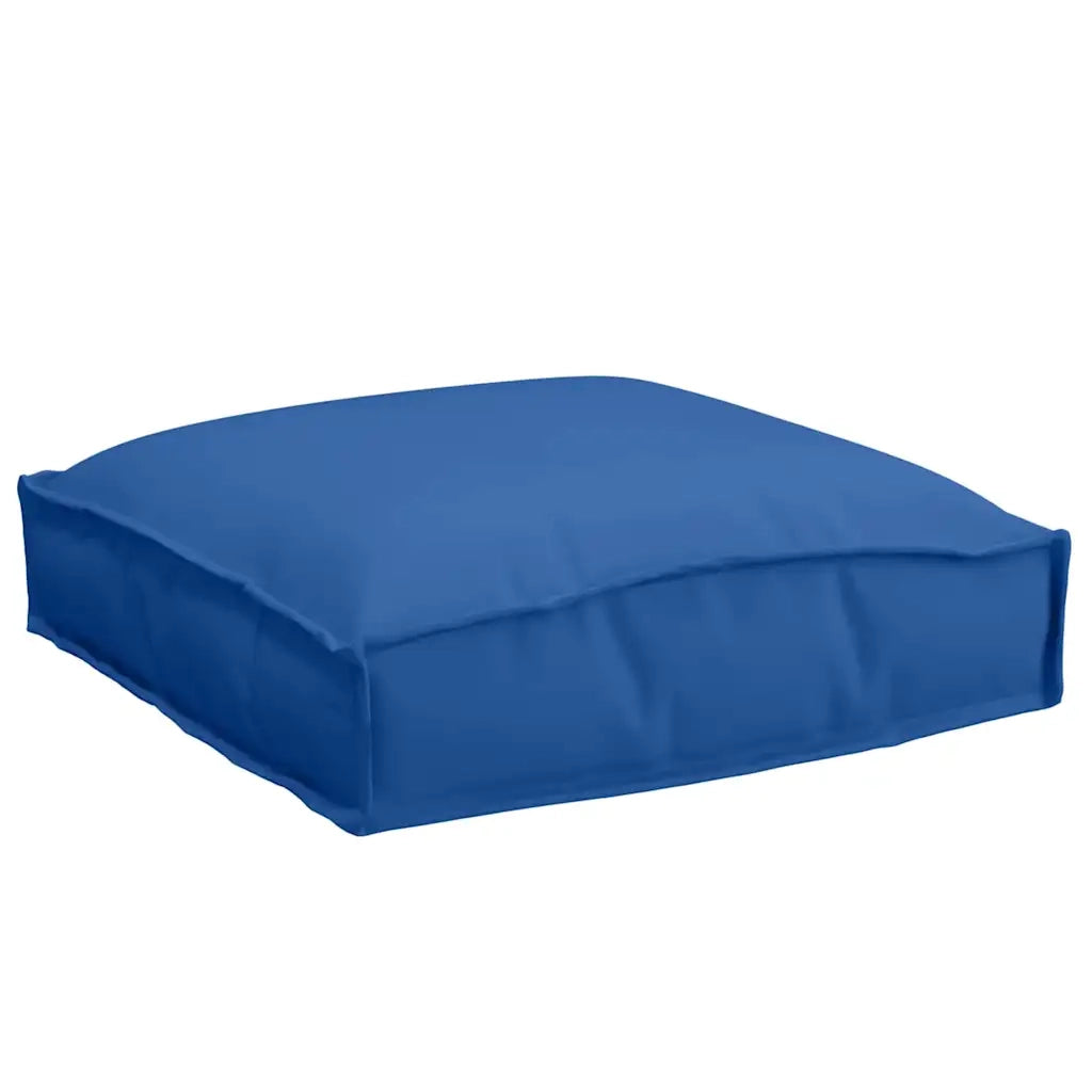 Cuscino 4 pcs Blu Reale 40 x 40 x 8 cm Tessuto Oxford 42001595
