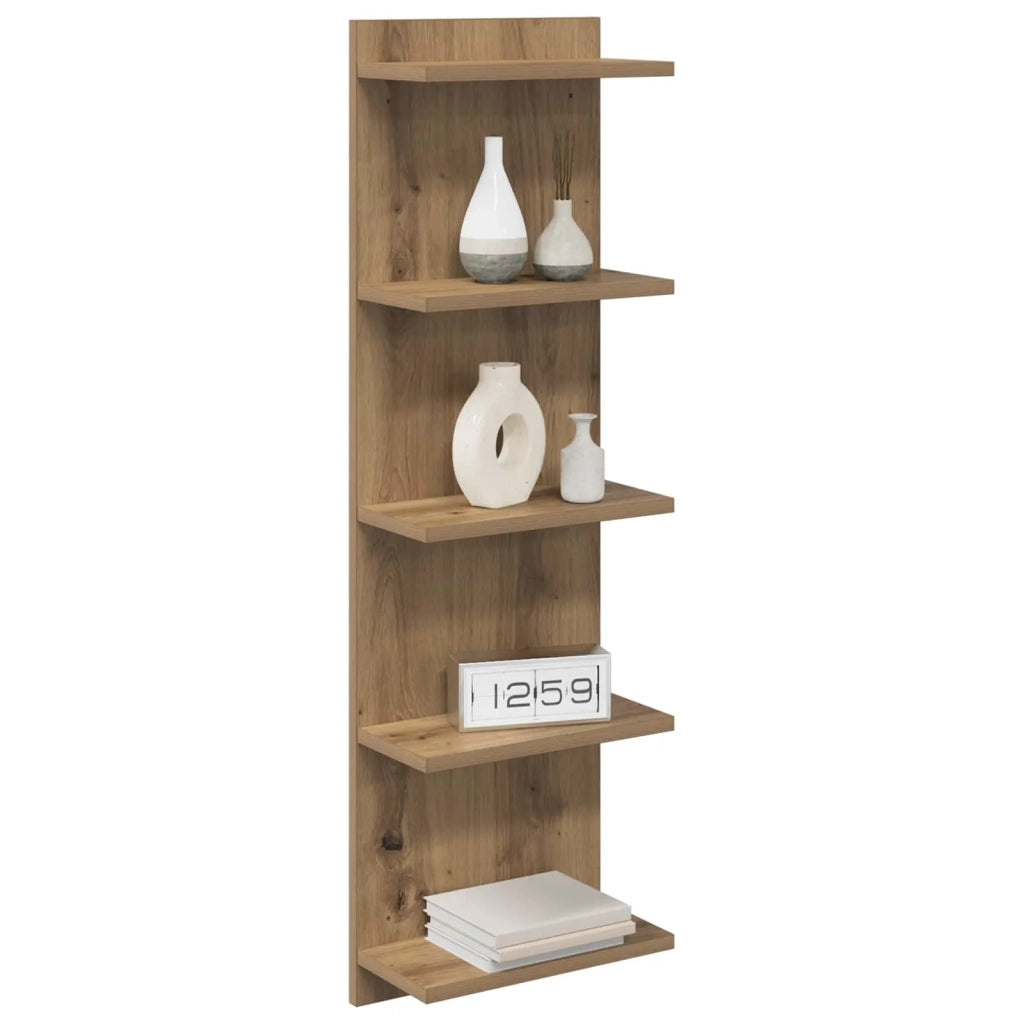Scaffale da parete Rovere Artigianale 30 x 15 x 100 cm 8012410
