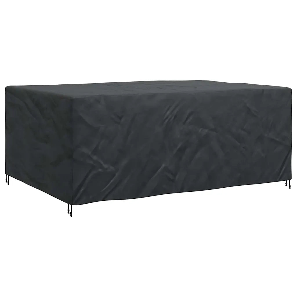 vidaXL Copertura per mobili da esterno Nero 280 x 204 x 106 cm 600D