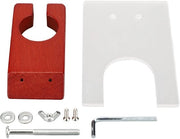 Strumento per tagliare tappeti - Guida per raschiare - Pannello in legno - Base in acrilico - Set di viti - Utilizzo domestico - Risparmio di spazio - Strumento per raschiare tappeti
