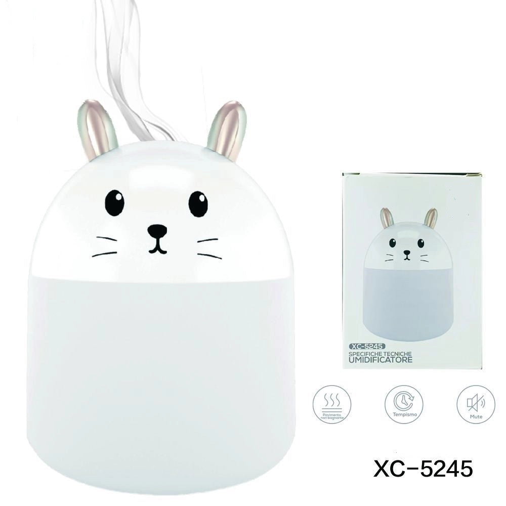 Trade Shop - Umidificatore D'aria Casa Ultrasuoni Lampada Diffusore Di Aromaterapia Xc-5245 -