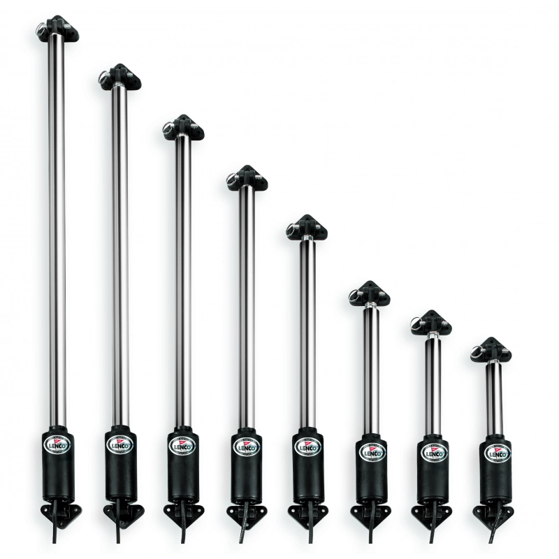 ATTUATORE ELETTRICO HL-800S ELECTRO HATCH LIFTERS HL-1600 - MM 1245 - 12V