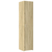 Credenza | Madia | Buffet da pranzo | Armadio da pranzo Rovere Sonoma 40x42,5x185 cm in Legno Ingegnerizzato