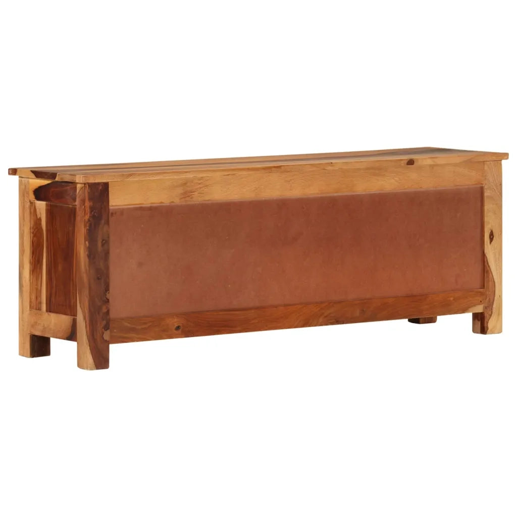 Mobile Porta TV 110x30x40 cm in Legno Massello di Sheesham cod mxl 15553