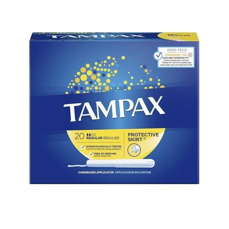 SET 12 TAMPAX BLUE BOX ASSORBENTI INTERNI REGULAR FLUSSO NORMALE DA 20 PZ