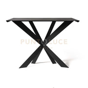 consolle in stile moderno exsodus zeus Nero in Ferro 110x35x80cmh