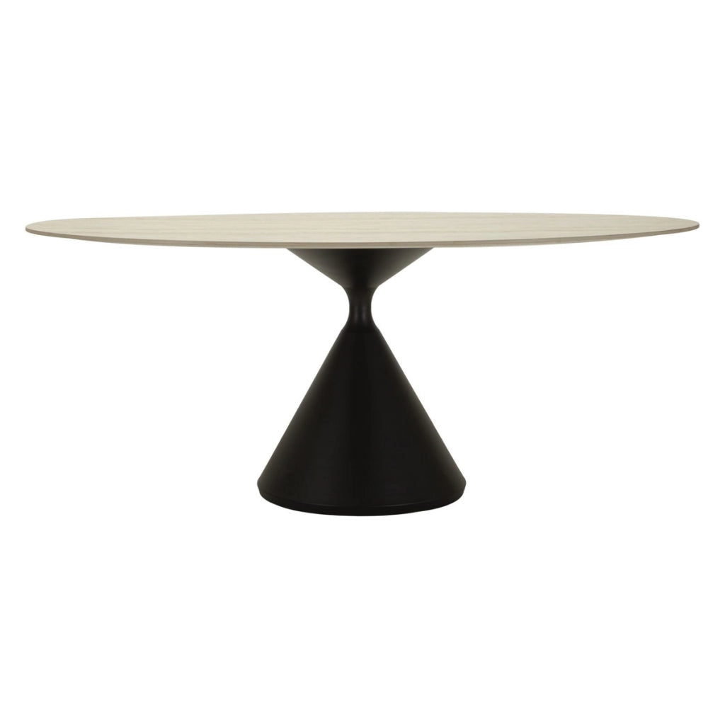Tavolo VKH893, Nero, MDF, 180x90x76 cm