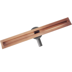 Scarico Lineare Rea Neox Slim Pro Brushed Copper 90