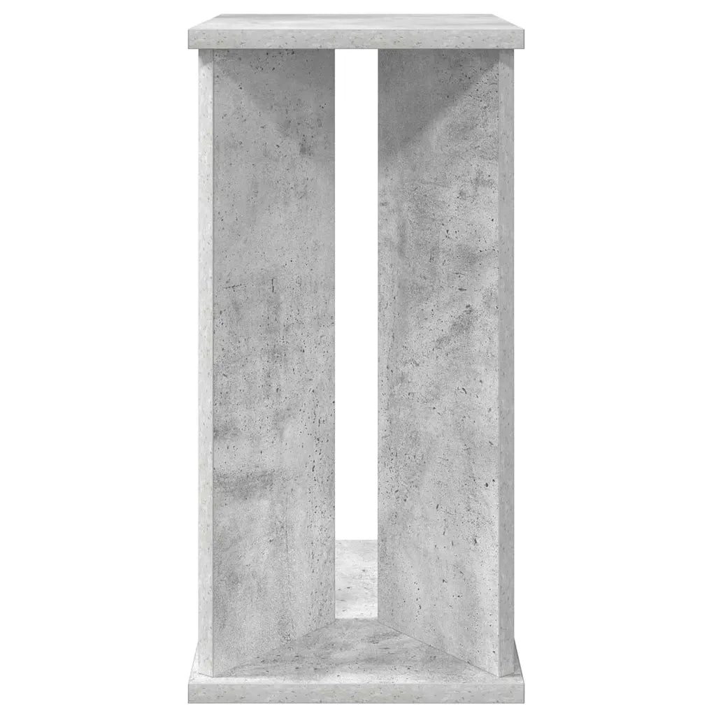 Tavolino Grigio cemento 35 x 25 x 50 cm Legno multistrato 891187