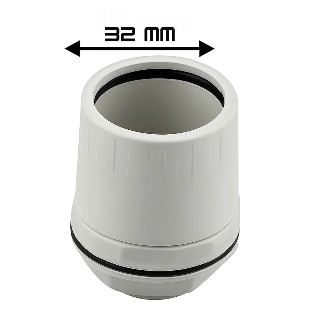 Faeg raccordo per tubo rigido ip65 passo metrico 1,5 *** diametro 32 millimetri, confezione 1