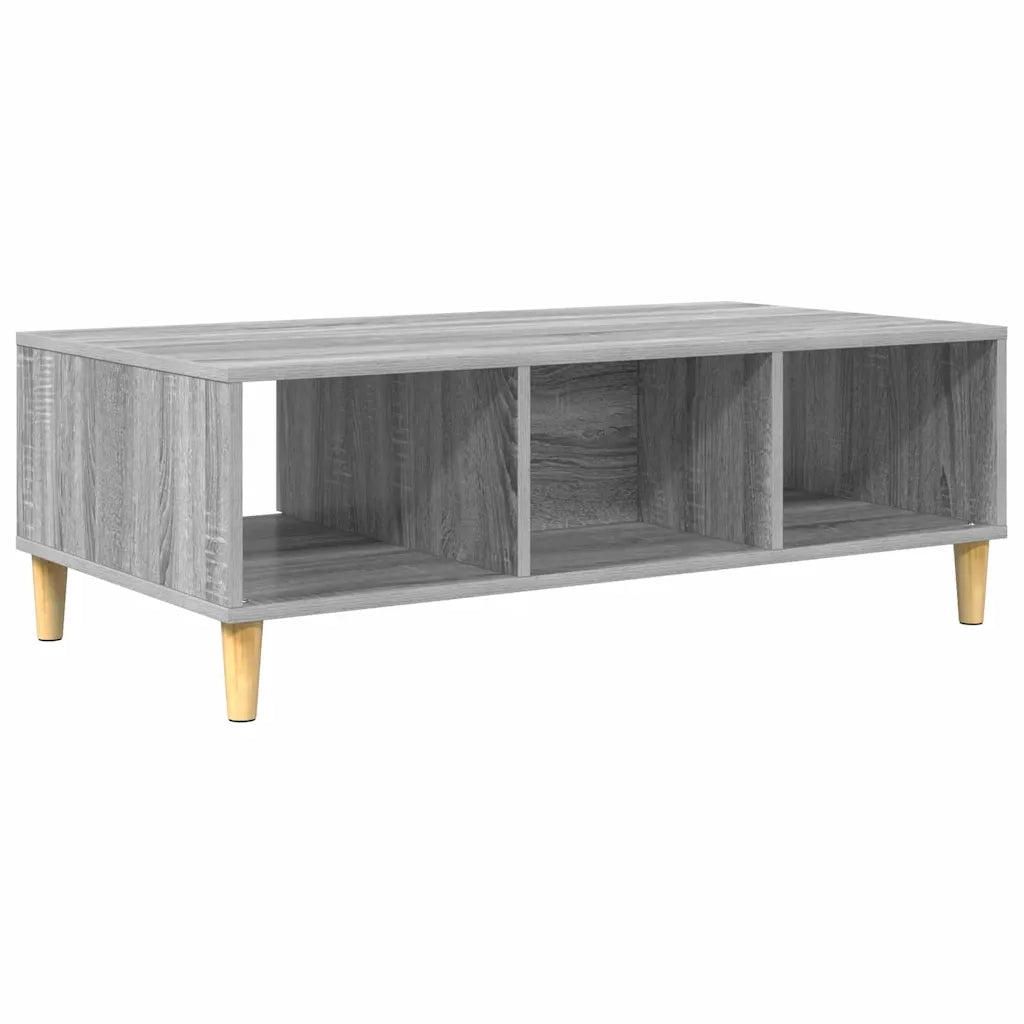 vidaXL Tavolino da salotto Grigio sonoma 103.5 x 60 x 35 cm
