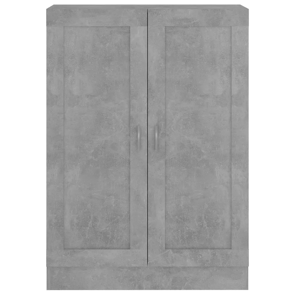 Libreria Grigio Cemento 82,5x30,5x115 cm in Legno Multistrato 802718
