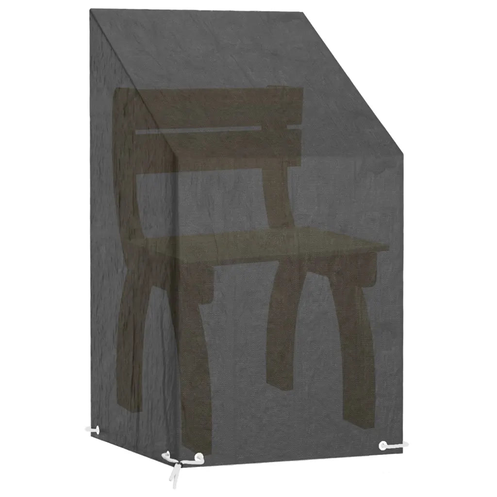 Copri Sedia da Giardino | Telone per mobili da esterni 8 Occhielli 65x65x80/120 cm Polietilene