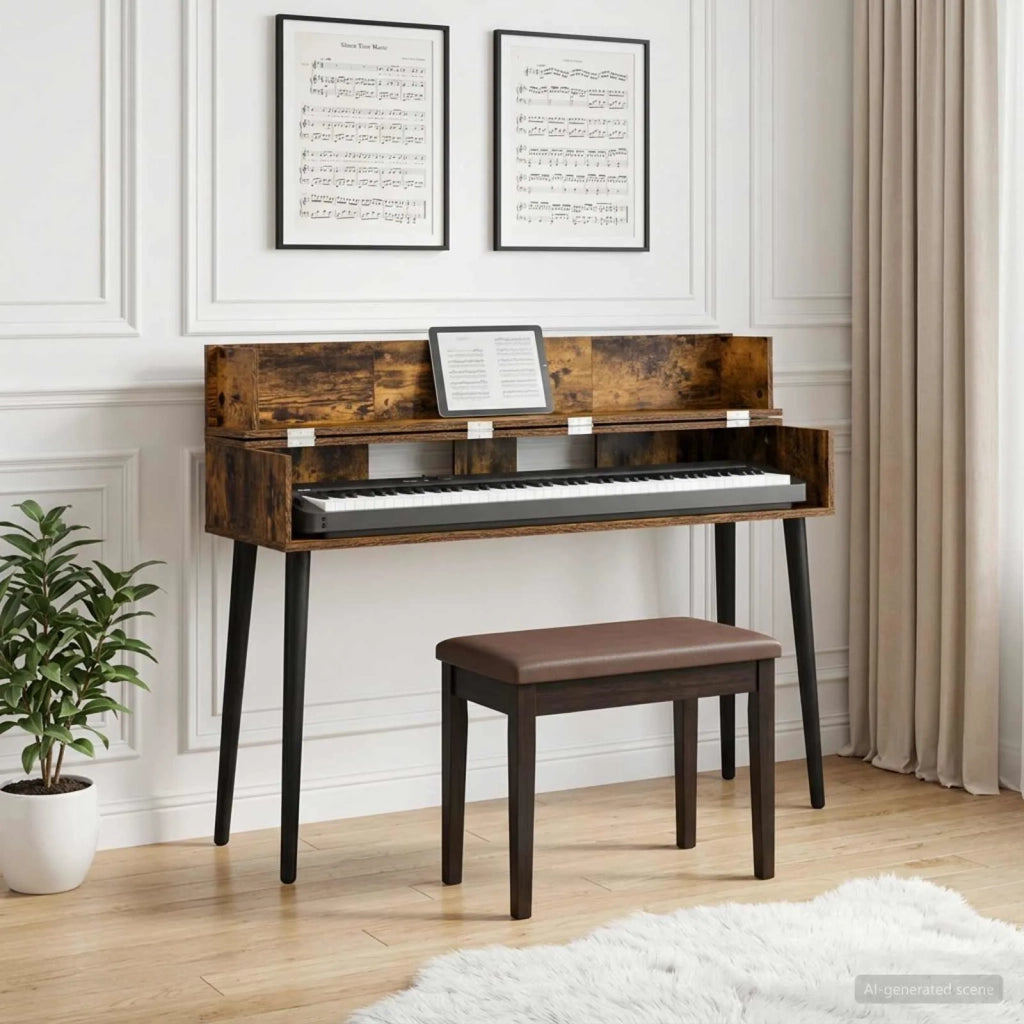 Scrivania studio Rovere Fumo 110 x 40 x 19,5 cm 8006688