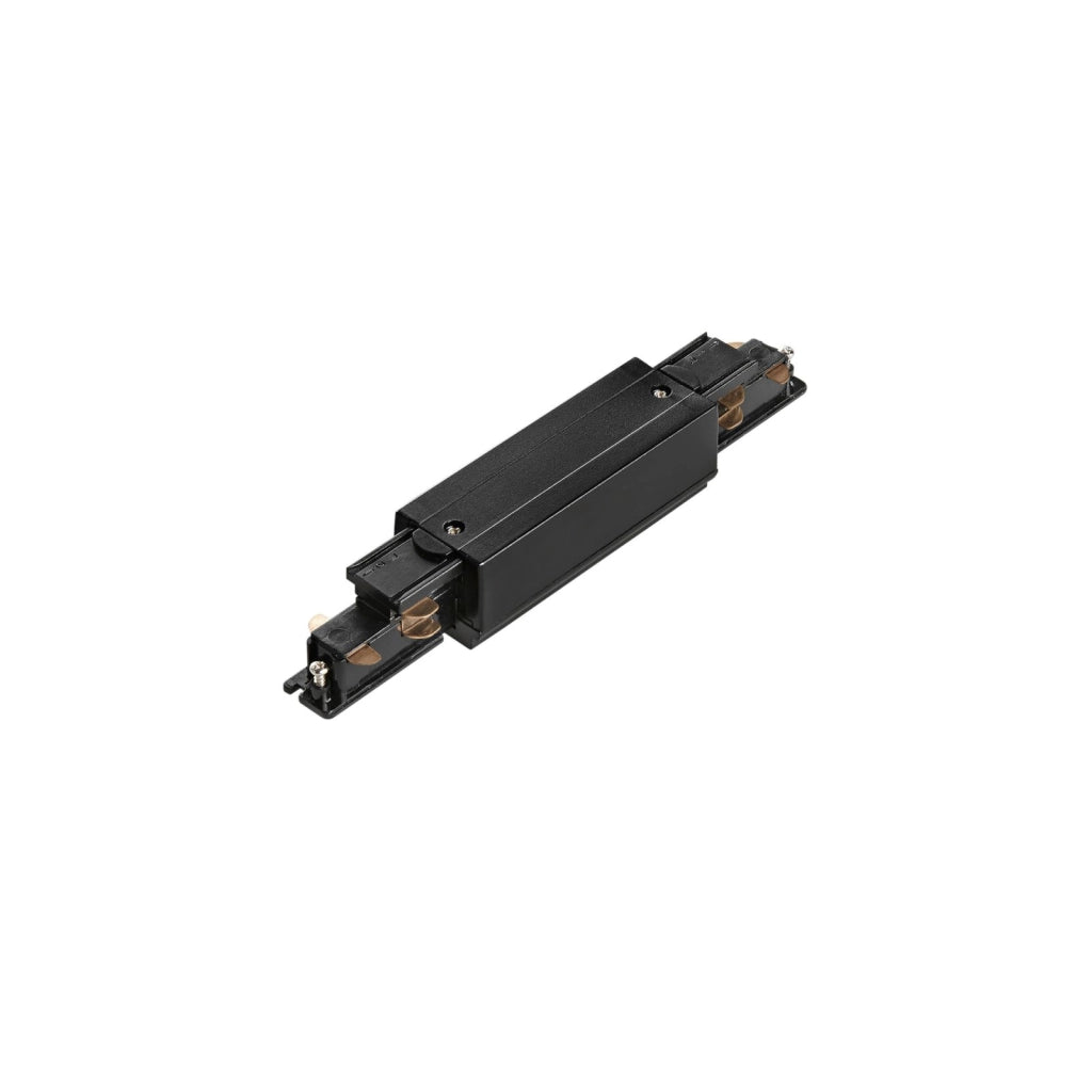 LED-RAIL-I-DA-NER CONNESSIONE LINEARE PER BINARIO TRIFASE RAIL NERO DALI  20X3,5X3,3CM
