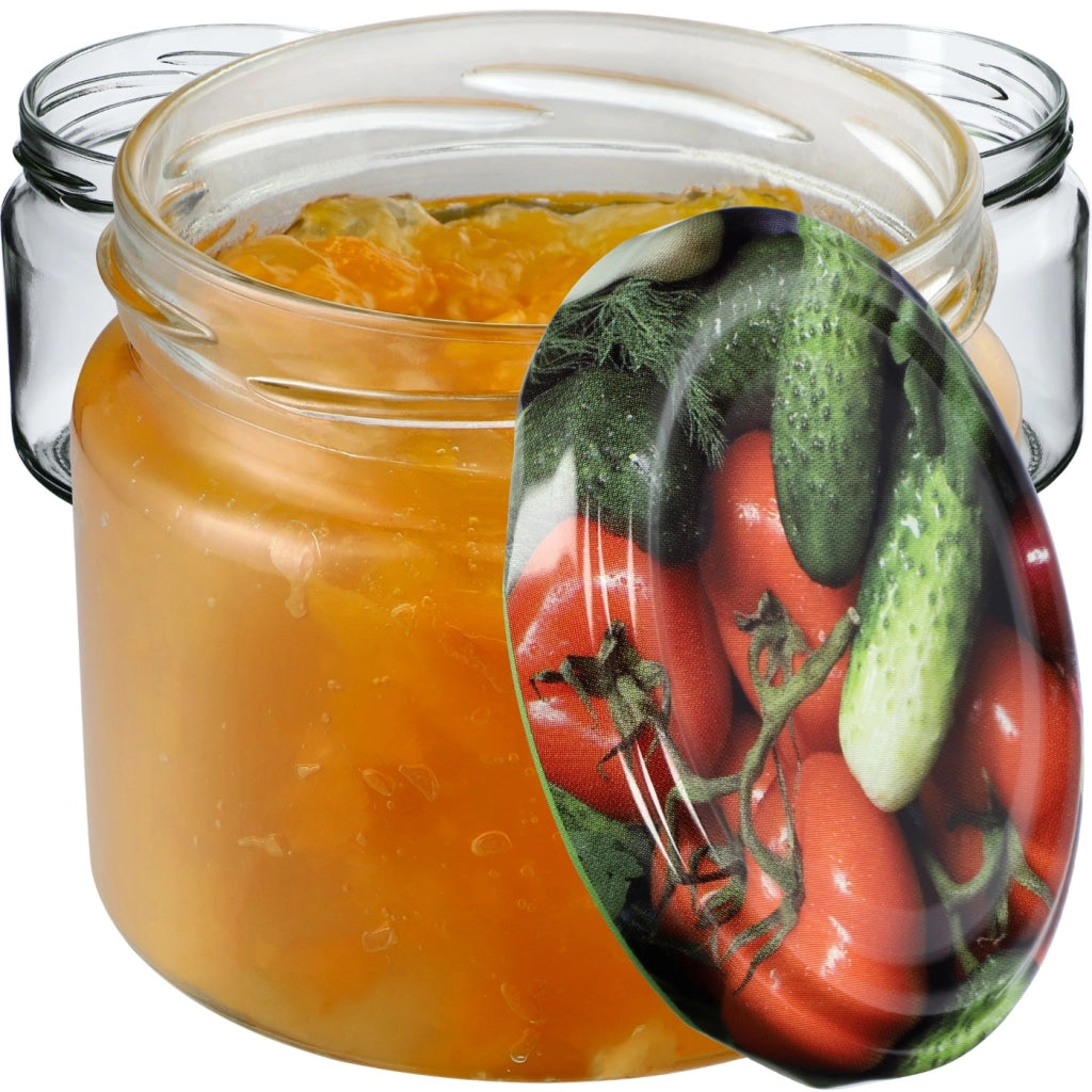 KADAX Sonka vasetti 330ml 50pz 82mm + coperchi "Verdure"