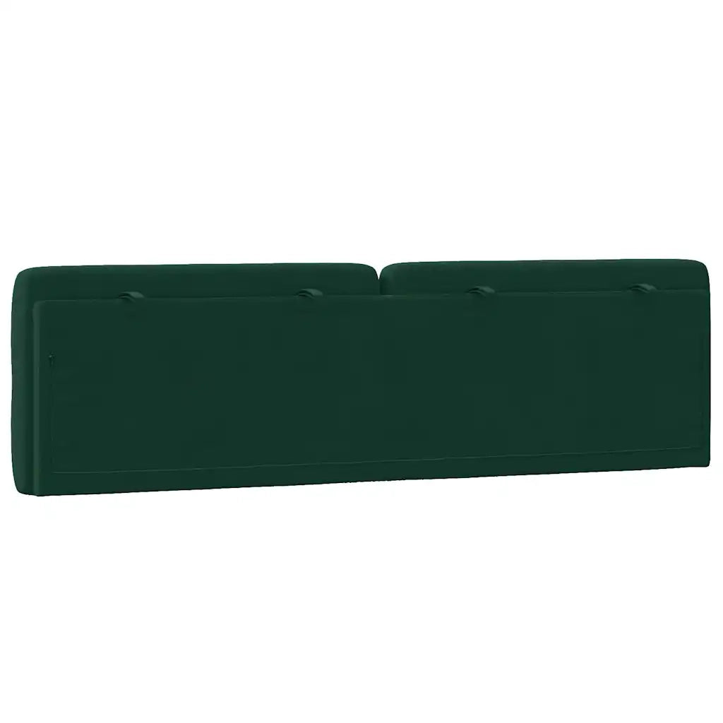 Cuscino Testiera Verde Scuro 180 cm in Velluto CFW2957372