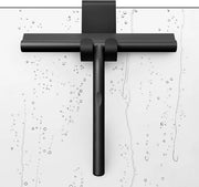 Douchewisser in silicone con nucleo in acciaio inossidabile - adatto per la zona bagno e spazi attorno alla doccia - 21 cm - nero