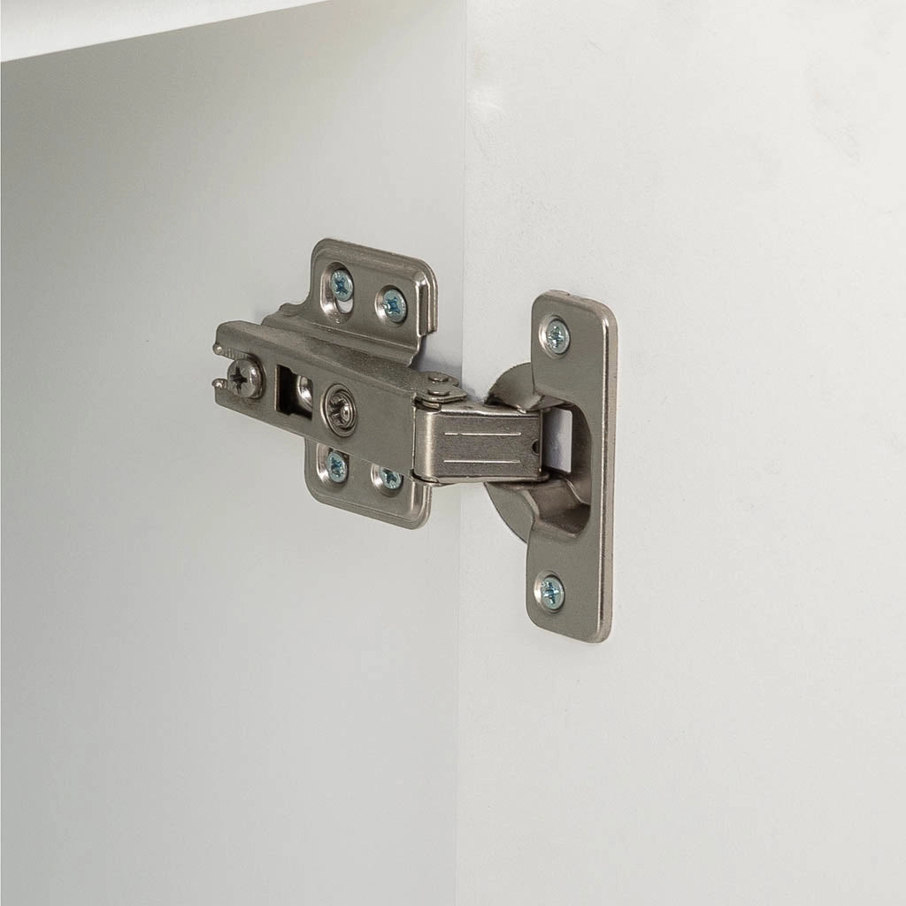Comodino in legno con 1 cassetto e 1 anta 45x35x60h cm