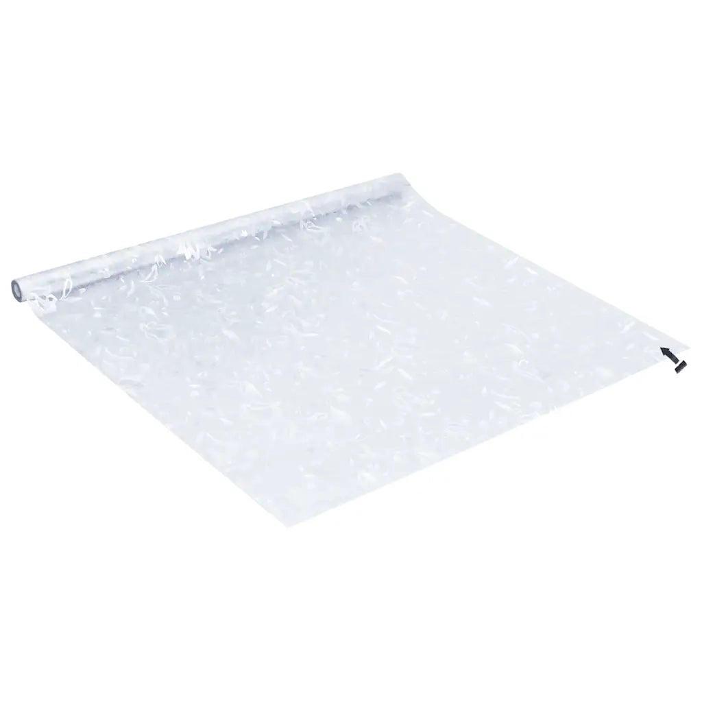Pellicole per Finestre Smerigliate 4pz Motivo Fiore in PVC 3208978