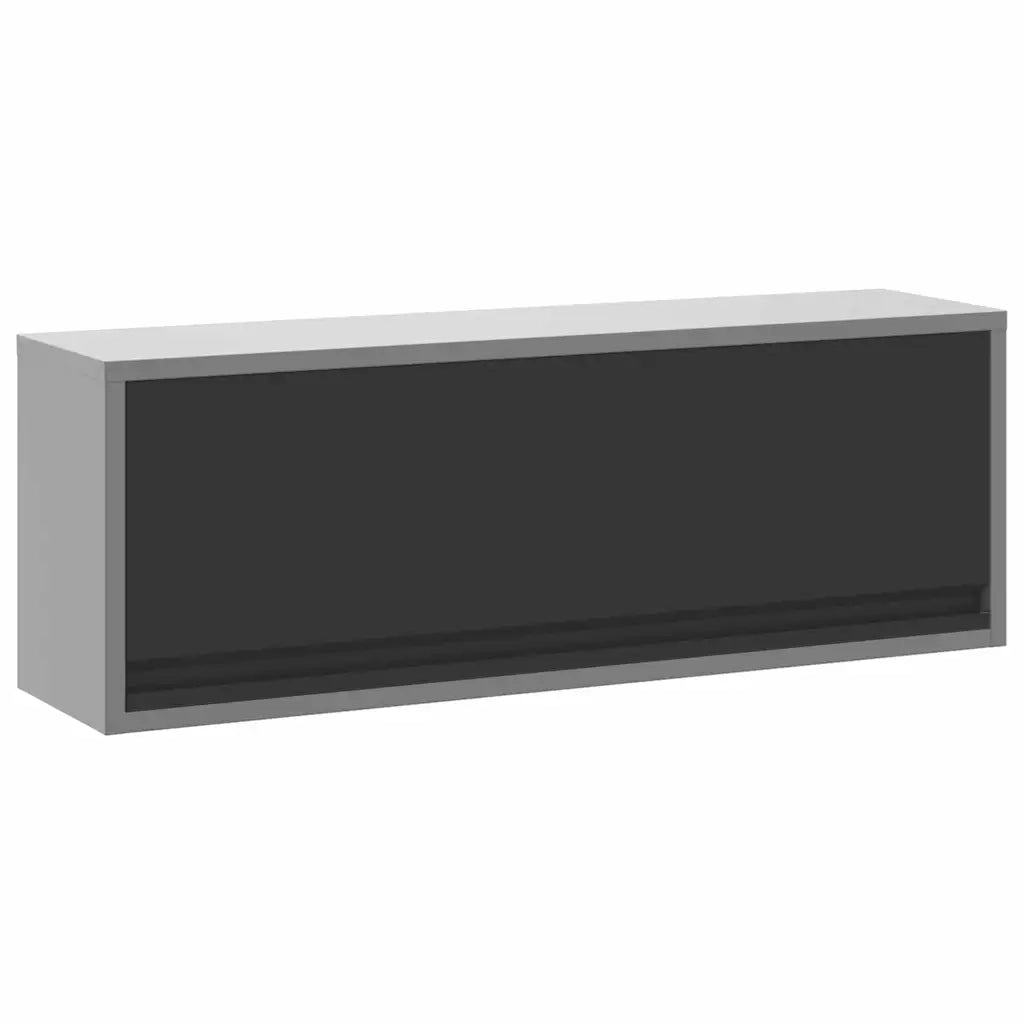 Mobile per attrezzi Nero e Grigio 100 x 25 x 35 cm CFW8400801