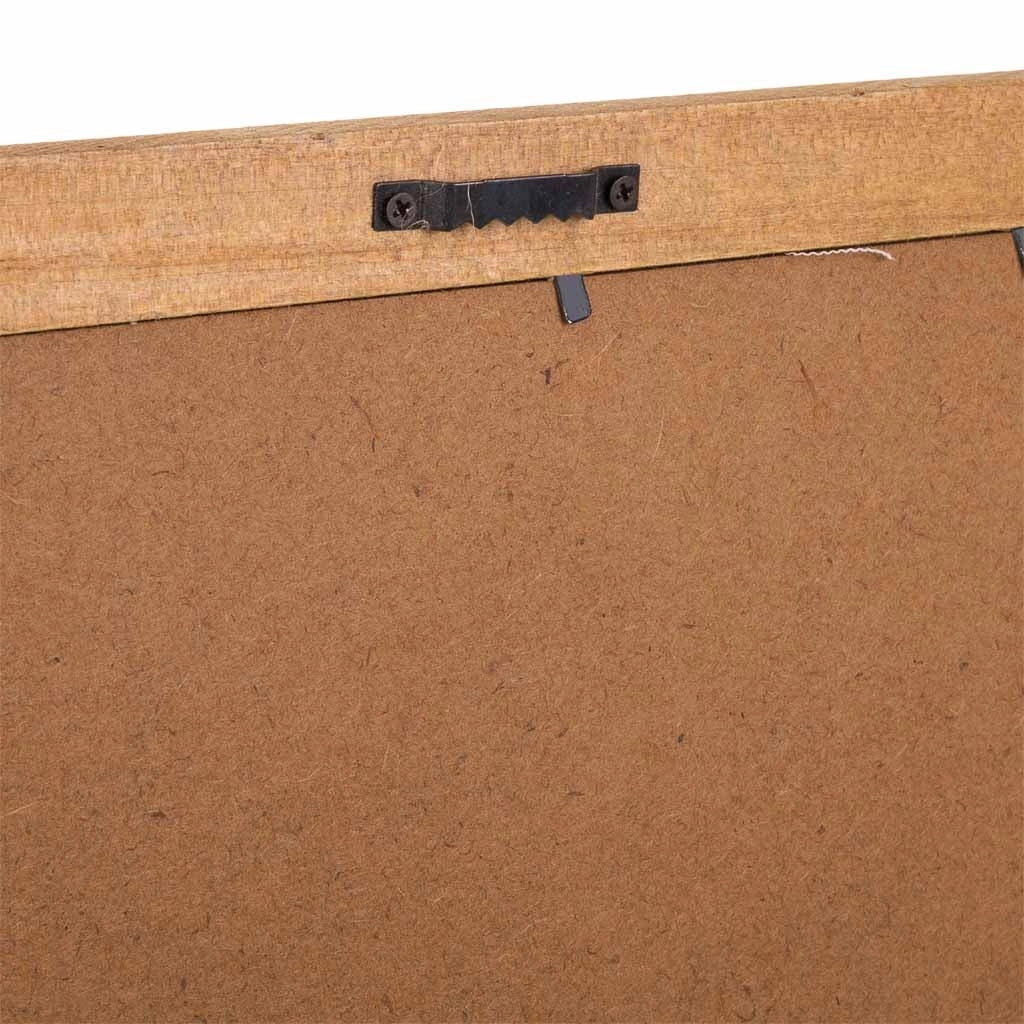 Dipinto su legno e tessuto stampato 33x43x1,8 cm